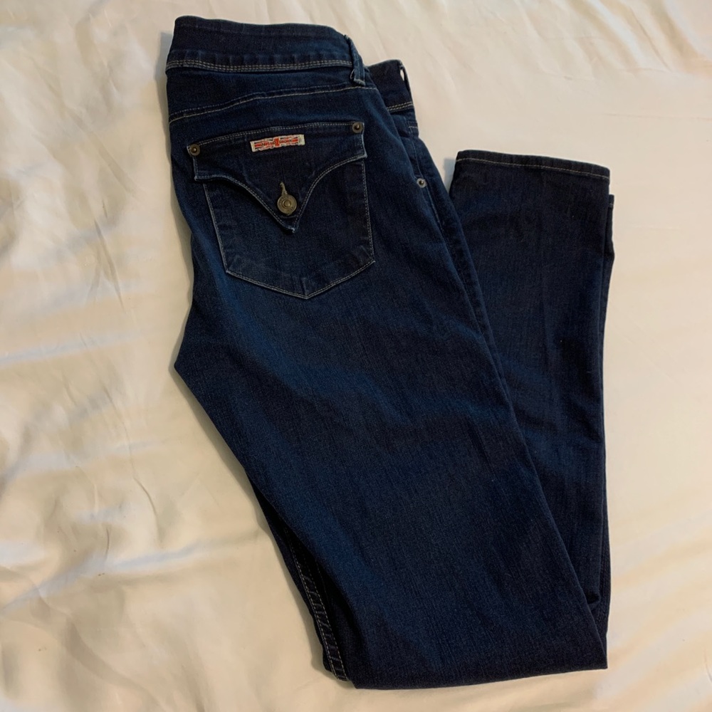 Hudson Collin Midrise Skinny Jeans